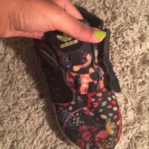 Adidas colourful shoes